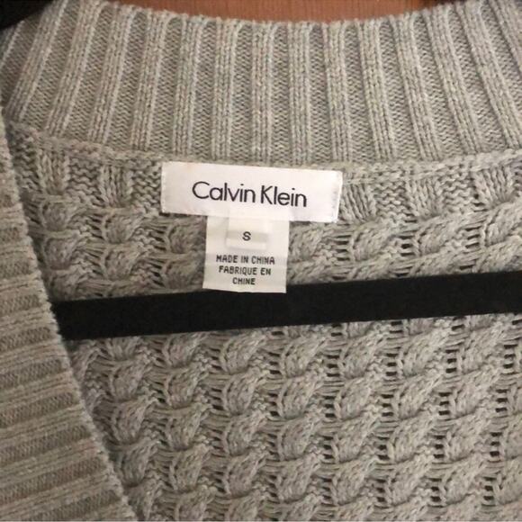 Calvin Klein | Short Sleeve Tunic Sweater with Belt Size S - Picture 5 of 9